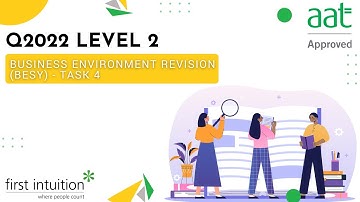 AAT Q2022 Level 2 Business Environment Revision - Task 4 - First Intuition
