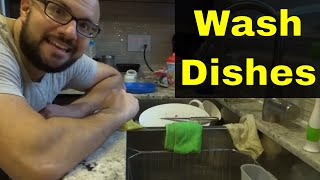 How To Wash Dishes Fast By Hand-Tutorial For Speed Cleaning