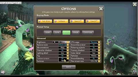 runescape-get normal cursor