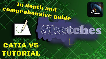 How to use SKETCHES Like a PRO? - CATIA V5 Tutorial