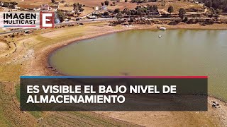 Sequía en México: Presa Villa Victoria se queda sin agua