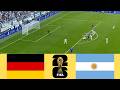 Germany vs Argentina | FIFA World Cup 2026 | PES 2021 Simulation