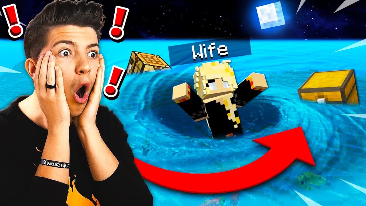 Flood Escape In Minecraft Pocket Edition With My Wife Youtube - roblox flood escape i m trapped part 1 minecraftvideos tv