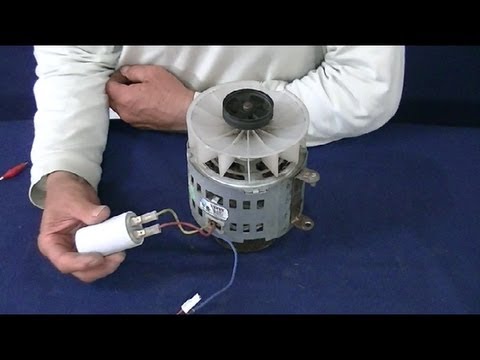 como conectar un condensador