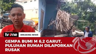 Data Sementara Dampak Gempa Garut, 27 Rumah Rusak Ringan, 4 Rusak Sedang | Breaking News tvOne