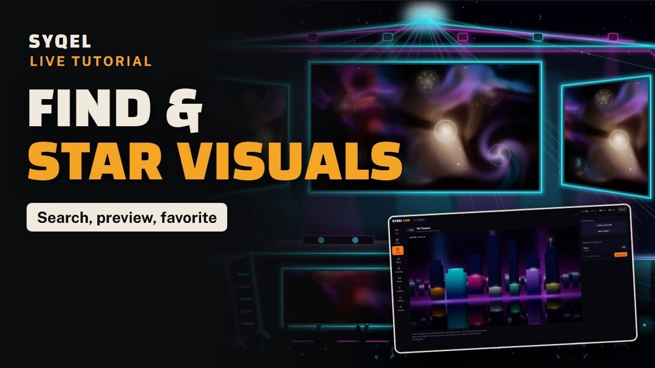Preview DJ visuals without changing your stream