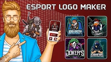 How to use Esports logo maker app   Create gaming logo maker app for Android.