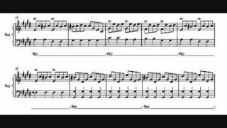 Video thumbnail of "Palladio - Karl Jenkins - piano sheet music"