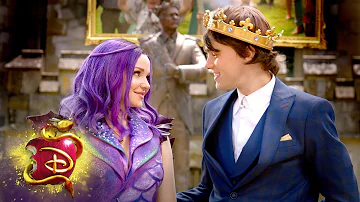 Ben and Mal's Love Story Part 1! ❤️ | Compilation | Descendants