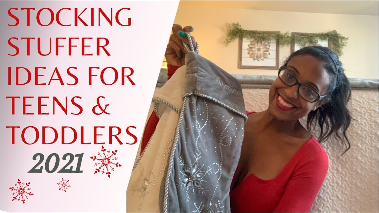 What In My Kids Stockings 2021| Practical Teen and Toddler Stocking Stuffer Ideas| Dream Rodrigues