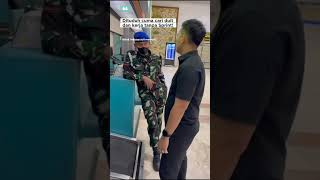 🔥 Heboh di Bandara! Dua Bintara TNI protokol bandara diduga mendapat tantangan dari seorang Prada AU