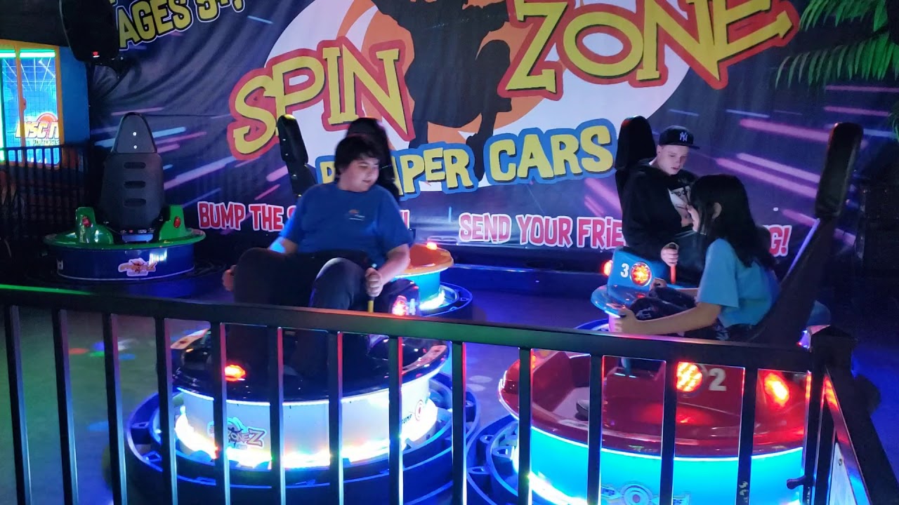 Spinning bumper cars YouTube