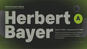 Breul Grotesk Font in Action