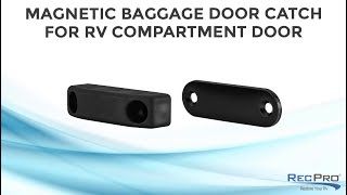RecPro RV Magnetic Baggage Door Catch Camper 10 Pack Compartment Latch 