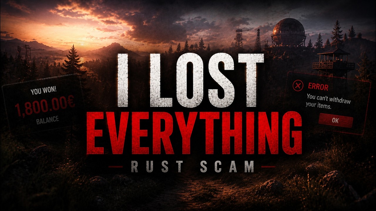 How I Lost Everything To a Rust Scam - YouTube
