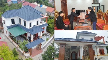 Thăm lại Mẫu nhà 2 tầng mái nhật đẹp thực tế nhà anh Non tại Hưng Yên | Review Nhà 2 Tầng Mái Nhật