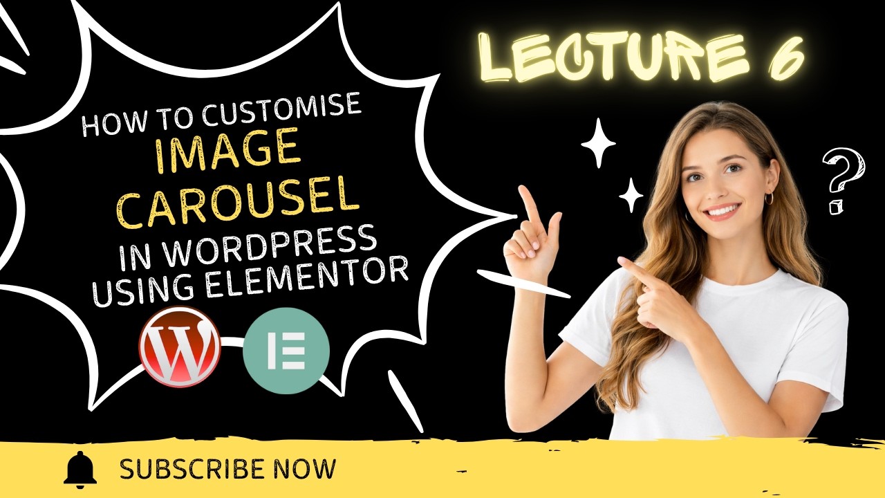 How to Customise Responsive Image Carousel And Images Using Elementor ...