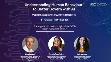 BRAIN Webinar - Understanding human behaviour to better govern with AI