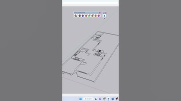 Best Way to Create Walls in SKETCHUP in 10 Seconds🤩#SKETCHUP #cad #autocad #Engineering #3ddesign
