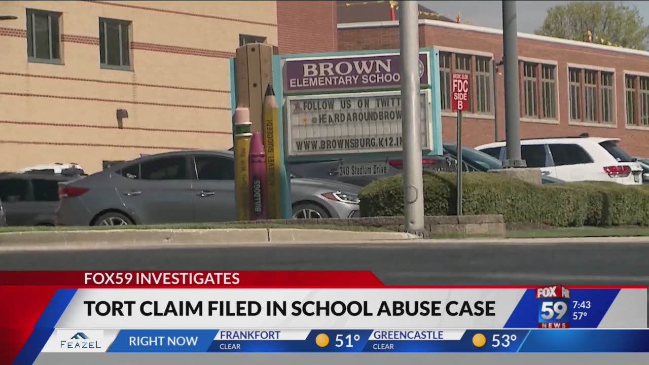 Tort Claim Filed in Brownsburg Elementary School Abuse Case