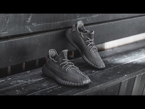 yeezy black non reflective release time