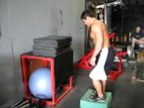 William McNeely - Foam Box Jump x 40". High Dense ...