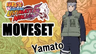 Naruto Ultimate Ninja 5 (PS2) - Yamato Moveset