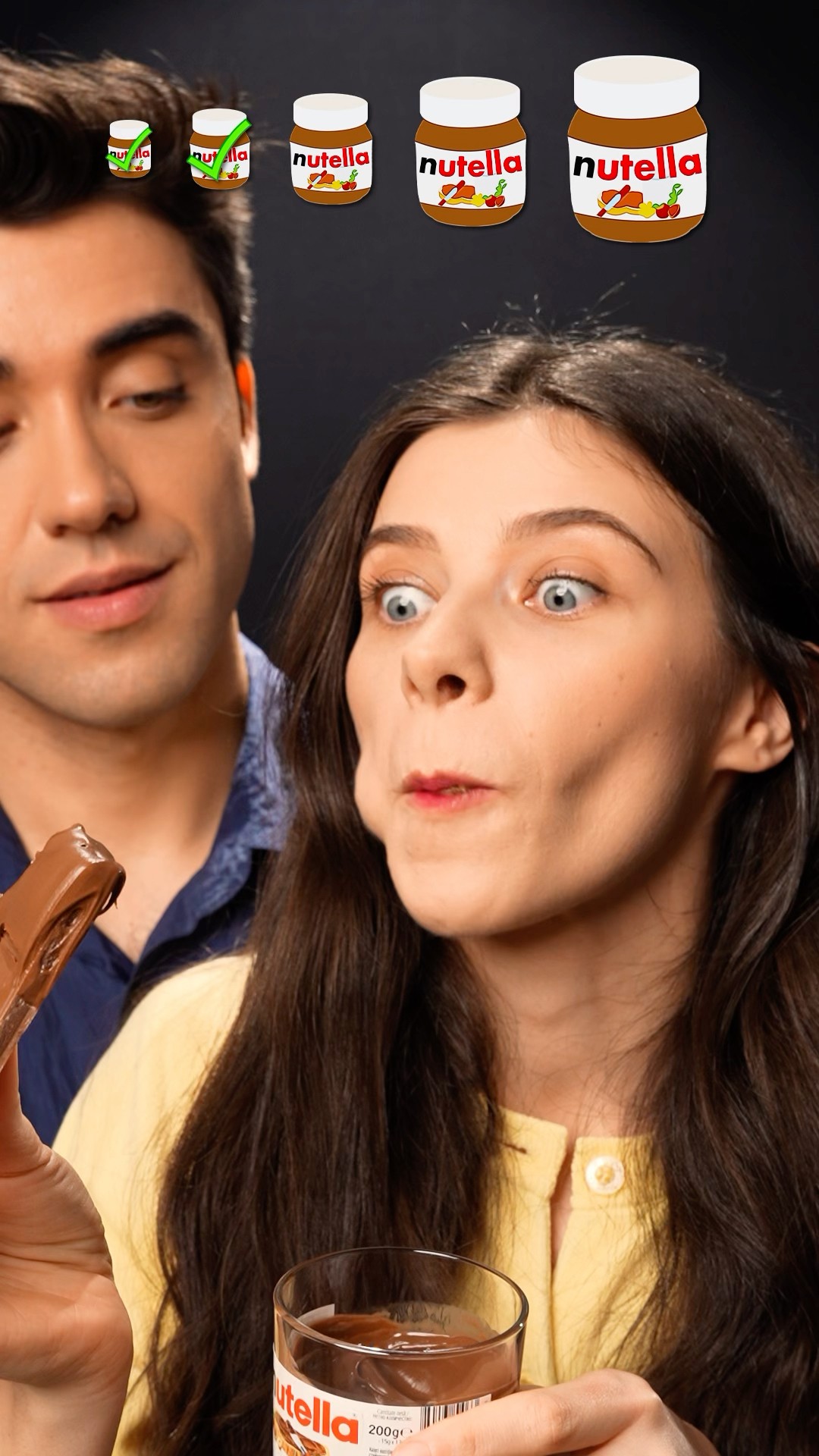 Small, Big, Giant Nutella Challenge Part 1