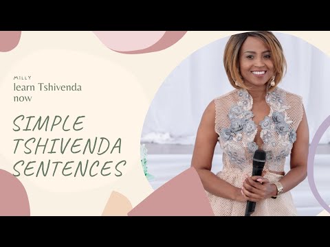 SIMPLE TSHIVENDA SENTENCES