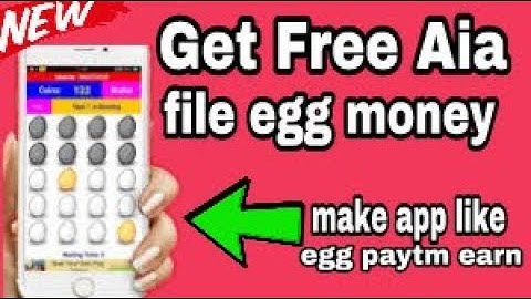 Egg Point wallet the best aia file / free best quality aia file for you / appybuilder paytm admob