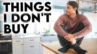 50 THINGS I DO NOT BUY | Minimalism \& Saving Money