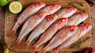 Rouget poisson recette complète / وصفة و تنظيف  سمك روجي