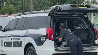 Fort Lauderdale police investigate after a woman was found dead at a home