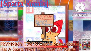 [Sparta Remix] PRVM986’s T3W10 Custom Sparta Source Has A Sparta Hyper Madhouse SFP Remix