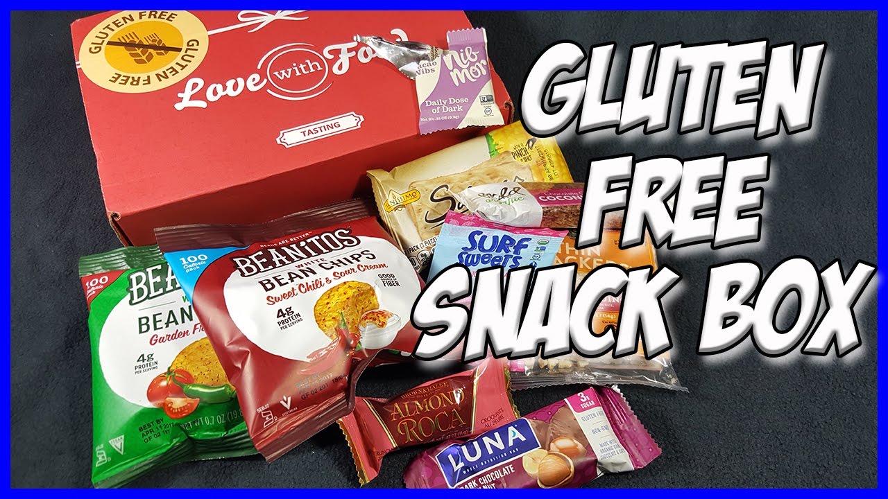Love With Food | Gluten Free Snack Box Review & Unboxing