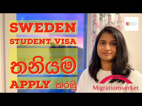 Sweden Student Visa තනියම Apply කරමු | Vlog 08 | Study in Sweden | Sinhala ??