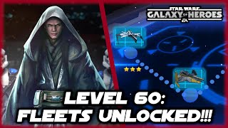 Nooch Vader Hits Level 60 and Unlocks Fleets in Star Wars Galaxy of Heroes!