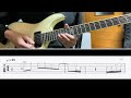 [TAB譜] AQUARIAN GIRL(TUBE) Guitar solo cover [ギター]