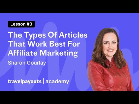 The Types Of Articles That Work Best For Affiliate Marketing