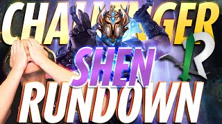 #1 SHEN BLOWS MY MIND...Everything You Need To Know. Ft xPetu [Challenger Coaching Shen]