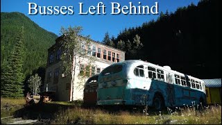 Amazing Ghost Town Left With Trolley Busses | Abandoned Sandon | Destination Adventure