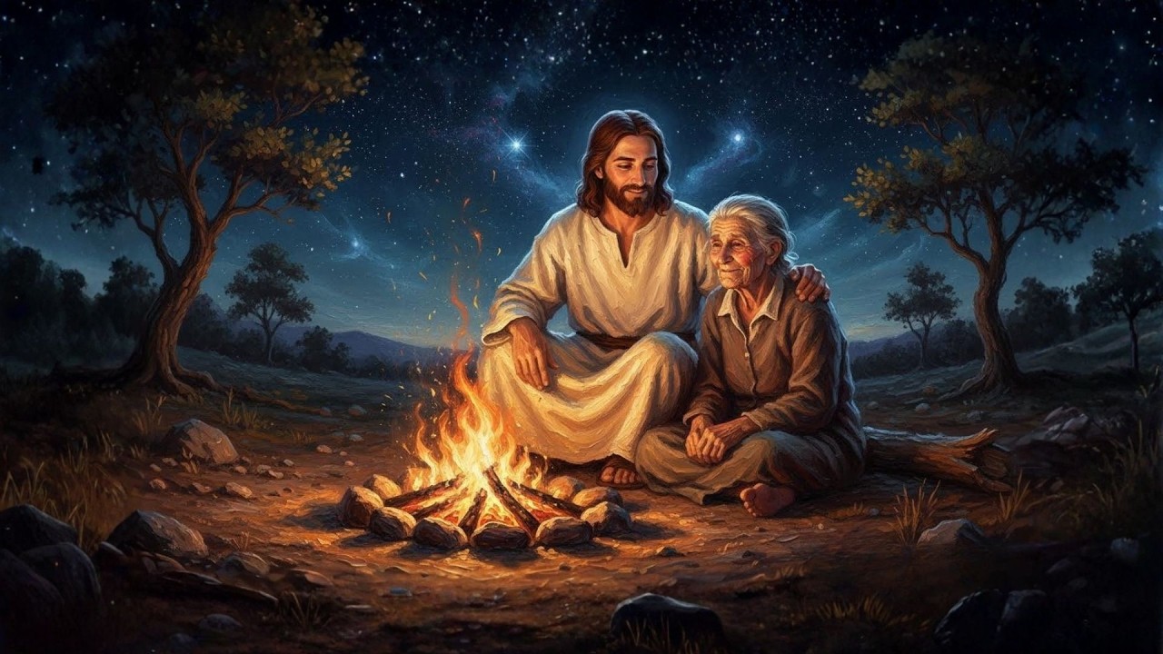 Let Go of Anxiety Tonight, Cast Your Burdens on God, Peaceful Scripture Sleep