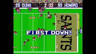 Atlanta Falcons 2004 Season – Week 16 vs Saints | Tecmo Super Bowl SNES