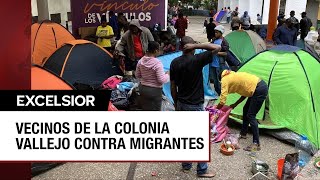 Migrantes y vecinos de Vallejo, una difícil convivencia en la zona