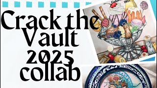 #crackthevault2025 Tim Holtz colorize #2crafters1design #satmornmakes