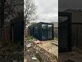 Transforming an Abandoned Shipping Container Into a Modern Backyard | #creative #shorts #ytshorts