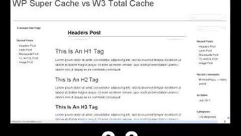 WP Super Cache vs W3 Total Cache - Loaded without Cache - 5/8