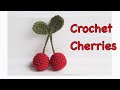 How To Crochet Cherries Crochet Fruit Crochet Cherries Keyring 