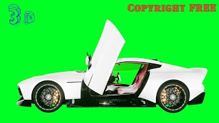 Copyright Free car green screen effects video