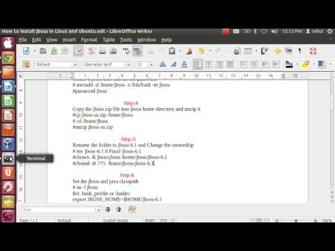 Come installare Jboss in Linux e Ubuntu